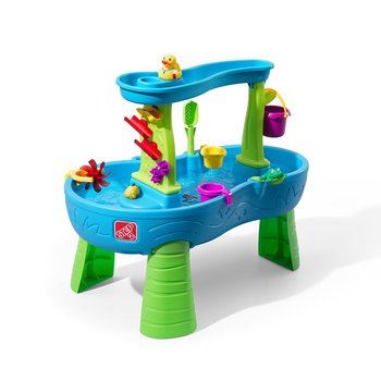 1. Step2 Rain Showers Water Table for Kids with 13-Pc Accessory Set