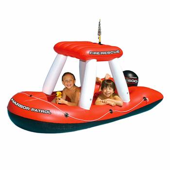 1. Swimline Fireboat Inflatable Pool with Squirter