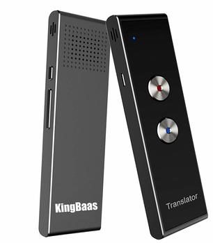 1.KingBaas Smart Language Translator Device Handheld Portable Real-Time Instant 