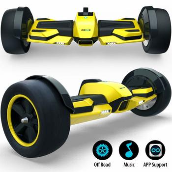 10.Gyroor G-F1 Hoverboard, 8.5-inch Off Road Hover Board with LED Lights 
