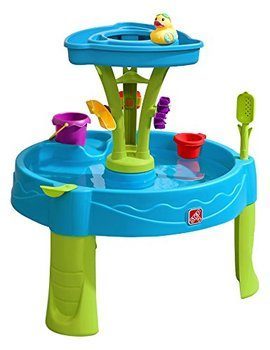 11. Step2 Summer Showers Splash Water Table Tower Kids Play Table- 8poece Accessory Set