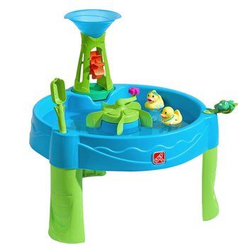 4. Step2 Duck Dive Water Table for Kids Tower plus 5-Pc Accessory Set