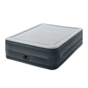 7. Intex Comfort Plush Dura-Beam Elevated Airbed with Built-in Air Pump