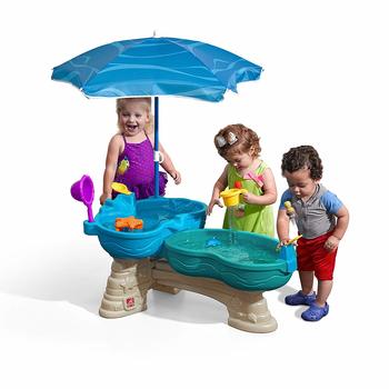 7. Step2 Spill & Splash Seaway Kids Water Table Dual-Level Play Large Table - Water Table for Kids