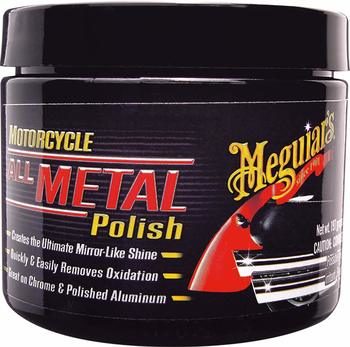 8. MEGUIAR'S MC20406 Motorcycle All Metal Polish, 6 Ounces