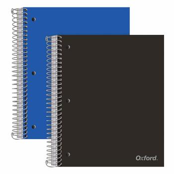3. Oxford 3-Subject Poly Notebooks, 2 Pack