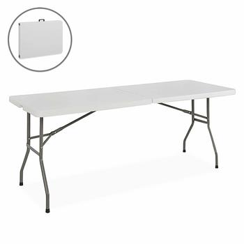 2. Best Choice Products FBA_SKY1594 Folding Table - Folding Picnic Tables