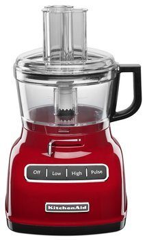 3 KitchenAid KFP0722ER 7-Cup Food Processor with Exact Slice System - Empire Red