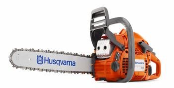 4 Husqvarna 450 18-Inch 50.2cc X-Torq 2-Cycle Gas Powered Chain Saw With Smart Start