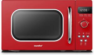 5. COMFEE' AM720C2RA-R Retro Style Countertop Microwave Oven
