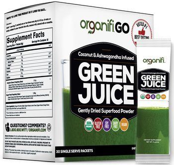 5. Organifi GO Packs - Organic Superfood Supplement Powder