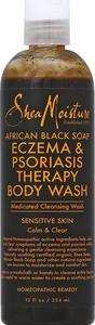 5. Shea Moisture African Black Soap Eczema Psoriasis Medicated Cleanser