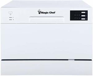 #6. Magic Chef MCSCD6W5 6-Place Setting Countertop Dishwasher
