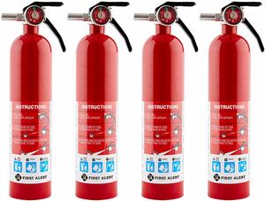 8. First Alert Home Fire Extinguisher - 4-Pk