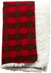 05- Trend Lab Northwoods Plush Receiving Blanket