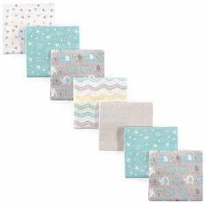 09- Luvable Friends Unisex Baby Flannel Receiving Blankets