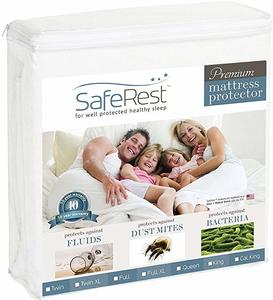 #1- SafeRest Waterproof Mattress Protector
