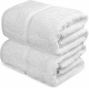 #10. Towel Bazaar 100% Turkish Cotton Bath Sheets