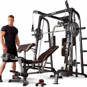 #5- Marcy Smith Cage Workout Machine Bench