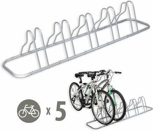 5. Simple Houseware Bicycle Floor Parking