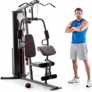 #6- Marcy 150-lb Multifunctional Home Gym Station Bench