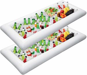 6. Jasonwell 2 PCS Inflatable Serving Bars Ice Buffet Salad 