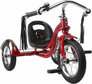 #8 - Schwinn Roadster Tricycle with Classic Bicycle Bell and Handlebar Tassels