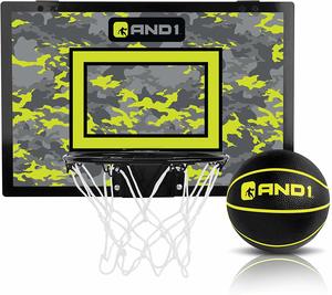 #9 AND1 Over The Door Mini Portable Basketball Hoop