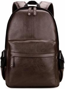 3. Kenox Vintage PU Leather Backpack