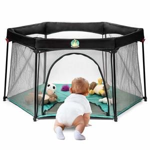 3. Portable Playard Play Pen for Infants and Babies