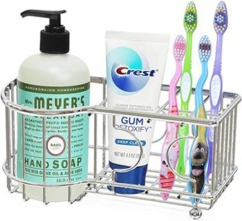 3. Simple Houseware Toothbrush Holder