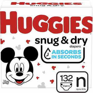 8. Huggies Snug & Dry Baby Diapers