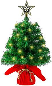 8. Sunnyglade Mini Christmas Tree
