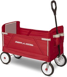 2. Radio Flyer Folding Wagon for kids and cargo