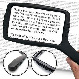 5. MagniPros Jumbo Size Magnifying Glass (3X Magnification)