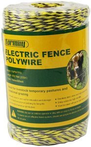 #6. Farmily Electric Polywire Fence, Portable, 656 200 Meter