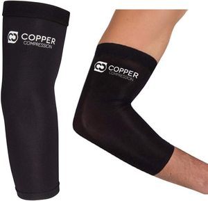 9. Copper Compression Recovery Elbow Sleeve (XL)