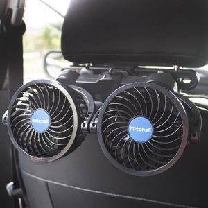 1. poraxy 12V Electric Auto Cooling Fan