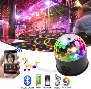 8. KOOT Disco Lights Bluetooth Speaker with Remote Control