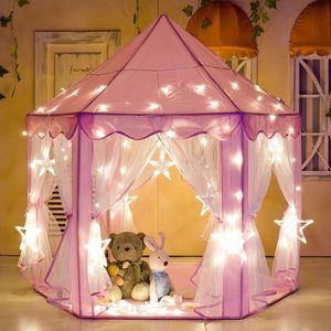 9. e-Joy Kids IndoorOutdoor Princess Castle Tent