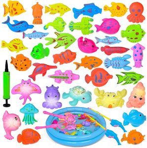 #10 Fun Little Toys 42 Pieces Magnetic Fishing Toys