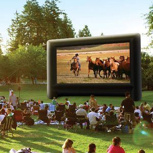 #10. 20 Feet Inflatable Outdoor Movie Projector Screen