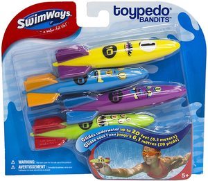 #2 SwimWays Toypedo Bandits Pool Diving Toys