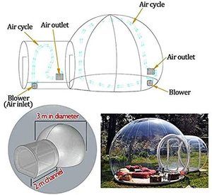 #5 HUKOER Luxurious Outdoor Bubble Tent