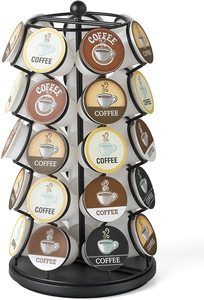1. K-Cup Carousel - Holds 35 K-Cups in Black