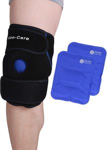 10. Koo-Care Knee Support Brace -Hot Cold Therapy Wrap