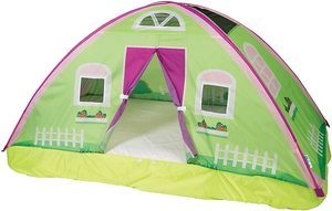 2. Pacific Play Tents 19600 Kids Cottage Bed Tent