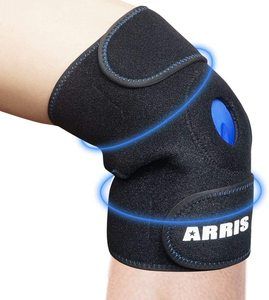 3. ARRIS Ice Pack, Reusable Hot Cold Therapy Knee Wrap