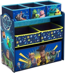 4. Delta Children 6-Bin Toy Storage Organizer
