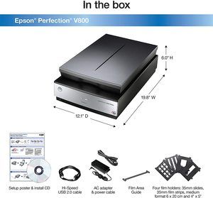 5. Epson Perfection V800 Photo scanner